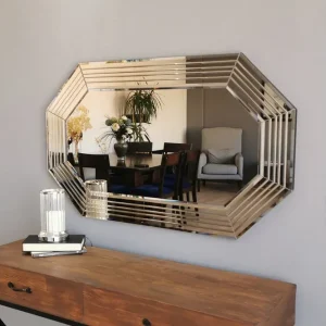 Nyhet Callaham Dekorationsspegel 60 cm Brons - Inredning
