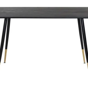 Handla nu Venture Home Dipp Matbord 120 cm Svart - Möbler