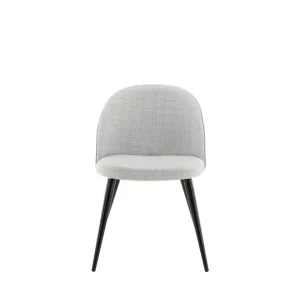 Beställ idag Venture Home Velvet Matstol Grå/Svart - Möbler