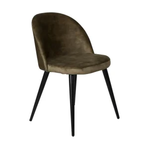Venture Home Velvet Matstol Grön/Svart - Möbler Sänkt pris