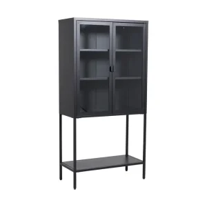 Venture Home Misha Skåp 75 cm Svart - Möbler Billigare
