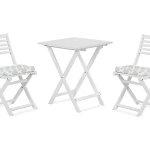 Kundfavorit Cordido Caféset Vit - Utemöbler