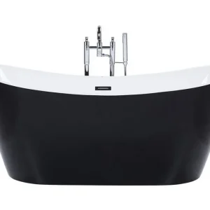 Menailo Badkar Fristående 170 cm Svart - Hus & renovering Sänkt pris