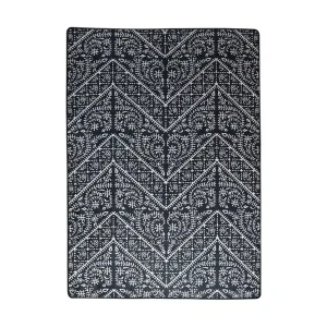 Begränsat erbjudande Assaggie Entrematta 60x140 cm Svart/Sammet - Textil & mattor