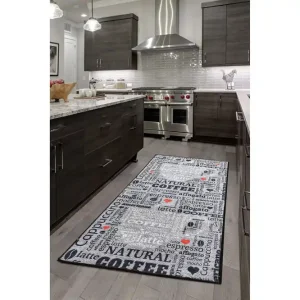 Tugrul Matta 120x180 cm Grå/Sammet - Textil & mattor Snabb frakt