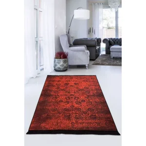Tardor Matta 160x230 cm Röd/Sammet - Textil & mattor Handla nu