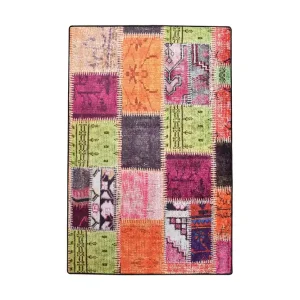 Begränsat antal Nevriye Matta 80x150 cm Flerfärgad/Sammet - Textil & mattor