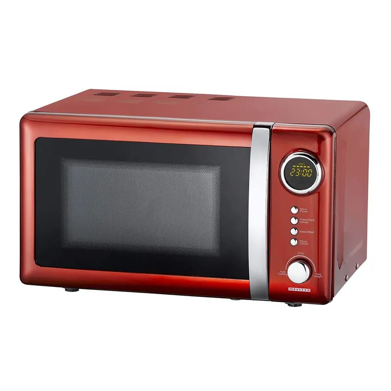 Mikrovågsugn, 700W, 20L, 12 program, chili röd Utförsäljning