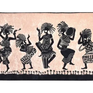 Billig Nateshe Matta 80x150 cm Flerfärgad/Sammet - Textil & mattor