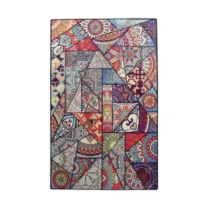 Snabb frakt Mikelti Matta 160x230 cm Flerfärgad/Sammet - Textil & mattor