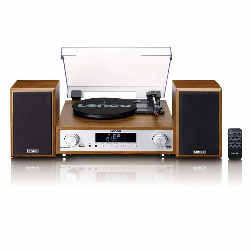 Fynd HiFi-stereo med skivspelare, DAB+/FM, Bluetooth