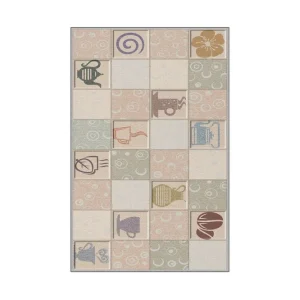 Tolunay Matta 100x200 cm Flerfärgad - Textil & mattor Outlet