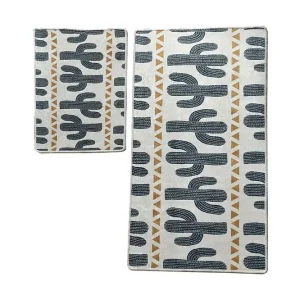 Begränsat erbjudande Niyanna Badrumsmatta 2-pack Flerfärgad - Textil & mattor