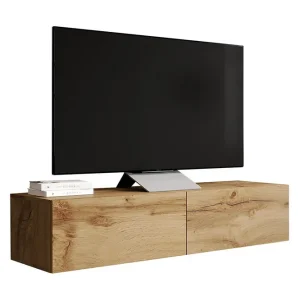 Vasil TV-bänk 140 cm Trä/Natur - Möbler Begränsad tid