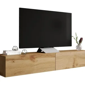 Utförsäljning Vasil TV-bänk 180 cm Trä/Natur - Möbler