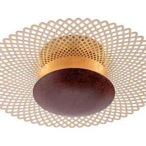 Fynd NEVIS taklampa, rusty coloured Rostbrun - Belysning & el