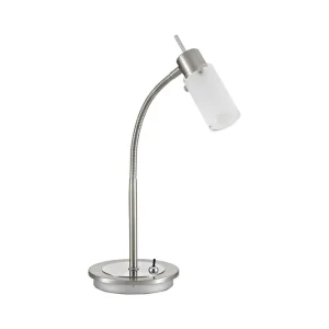 Fri frakt MAX LED bordslampa, stål Grå - Belysning & el