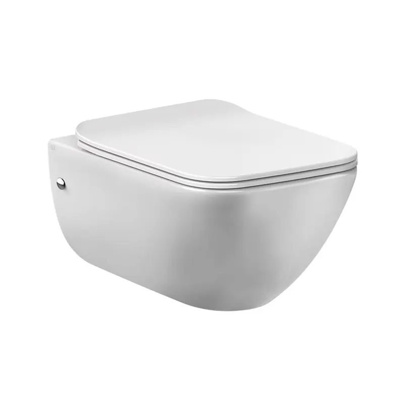 I lager Vägghängd Toalettstol Gessi Inverso 39118 Rimless