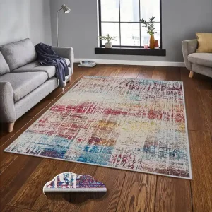 Billigare Homefesto Matta 100x150 cm Multifärgad - Textil & mattor