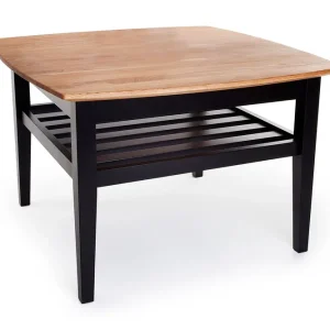 Scandinavian Choice Chicago Soffbord 80 cm med Förvaring Hylla Ek/Svart - Möbler Bästa pris