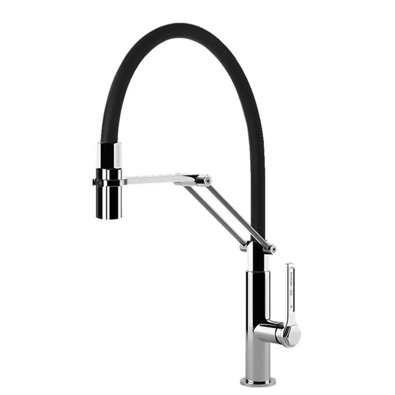 Outlet Köksblandare Gessi Officine 60055 med Utdragbar Pip