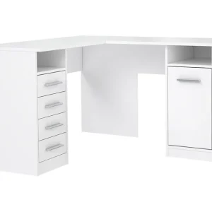 Nyhet Baacwood Skrivbord 125 cm Vit - Möbler