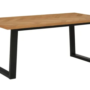 Pozzo Matbord 180 cm Natur/Svart - Möbler Sista chansen