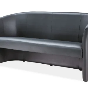 Jermuk 2-sits Soffa Grå/Bokträ - Möbler Utförsäljning
