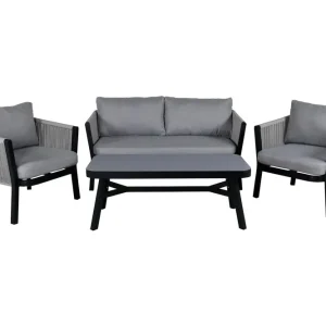 Extra rabatt Venture Home Virya Loungegrupp Utomhus 4-sits Vit - Utemöbler