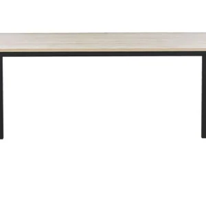 Shiro Matbord 150 cm Ljust Trä/Svart - Möbler Billig
