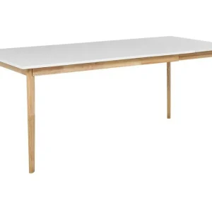 Rege Matbord 180 cm Hopfällbart Vit/Ljus - Möbler Rabatter