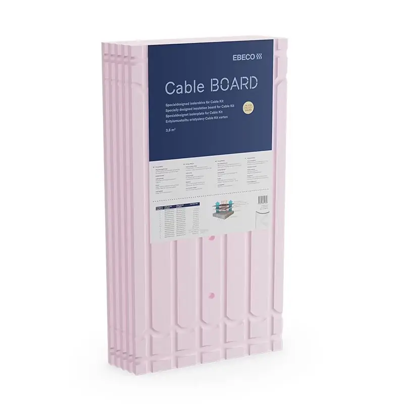 Beställ nu Isolerskiva Ebeco Cable Board 5-pack