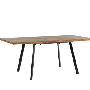 Populär Housham Matbord 180 cm Hopfällbart Ljusbrun/Svart - Möbler