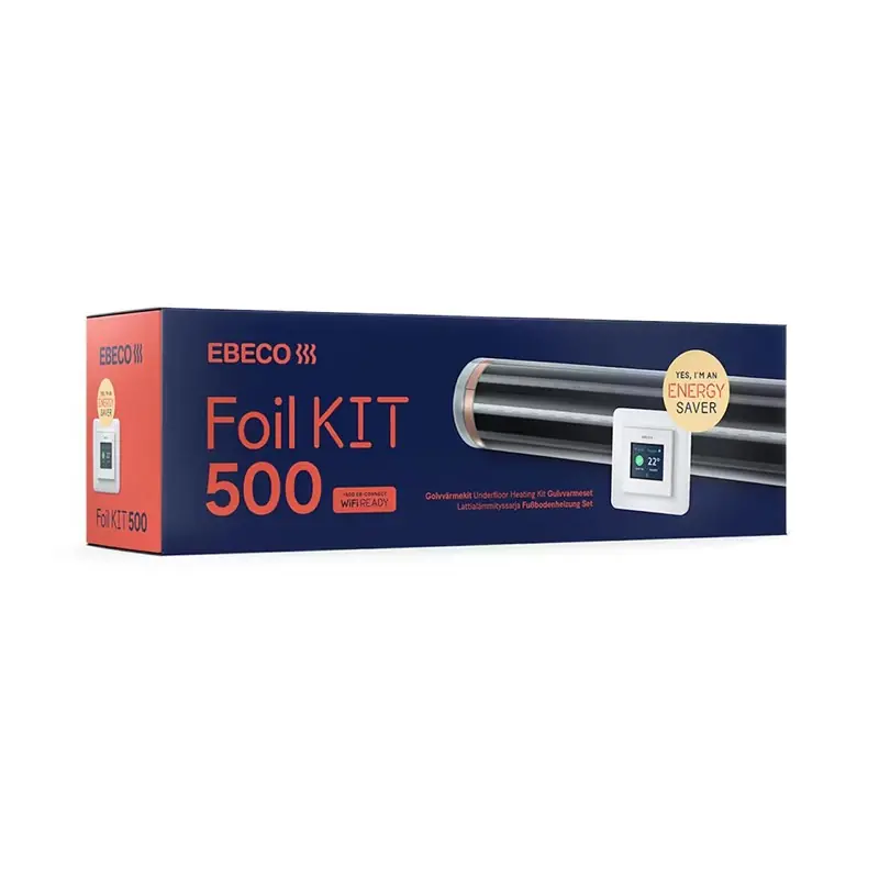 Golvvärmefolie Ebeco Foil Kit 500 för Trä- & Laminatgolv 43 cm Lägg i varukorgen