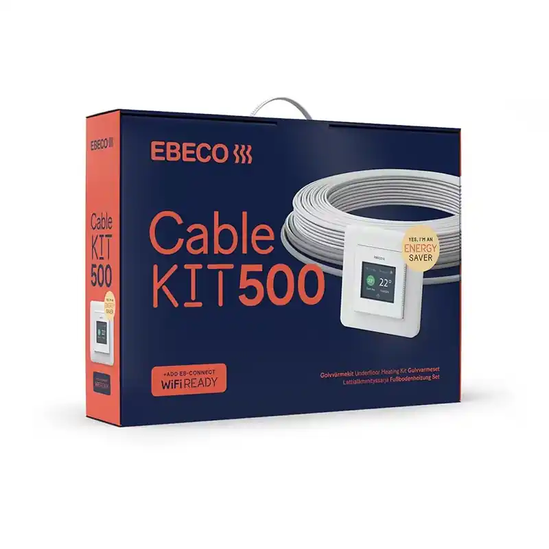 Extra rabatt Golvvärmekit Ebeco Cable Kit 500