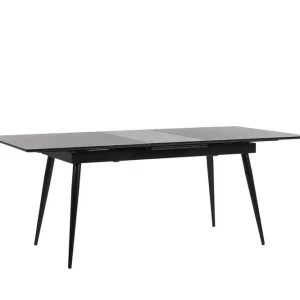Mundon Matbord 200 cm Hopfällbart Svart - Möbler Köp online