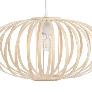 Havelen Taklampa Oval Bambu/Ljusbrun - Belysning & el Utförsäljning