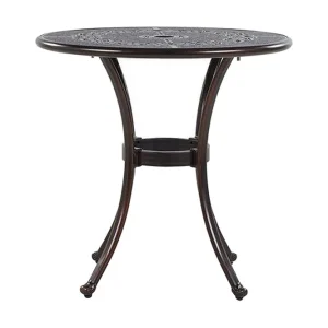 Radogna Matbord Utomhus 65 cm Rund Brun - Utemöbler Beställ idag