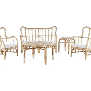 Pedagne Loungegrupp Utomhus 4-sits Rotting/Beige - Utemöbler Nyhet