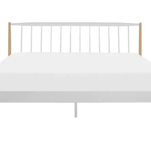 Säker betalning Parlan Sängram 180x200cm Vit/Brun - Möbler