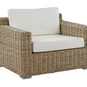 Apriliana Utefåtölj 2-pack Konstrotting/Ljusbrun - Utemöbler Fynd