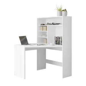Endast denna vecka Zayden Skrivbord 101 cm Vit - Möbler