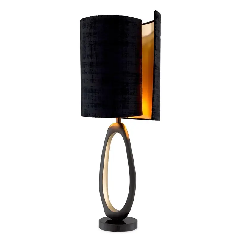 Erbjudandepris Bordslampa Eichholtz Kilian 114268 Gun Metal/Mässing