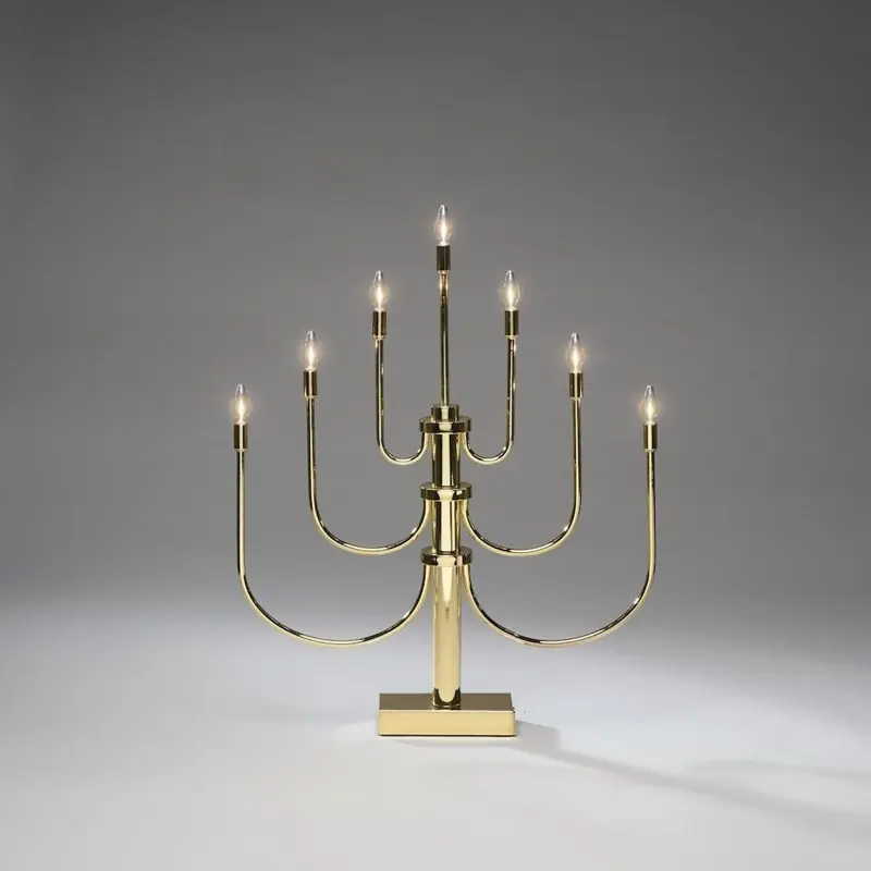 Adventsljusstake Konstsmide 2071-810 7 Ljus Mässing Endast denna vecka