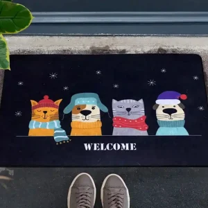 Trygg betalning Chilai Dörrmatta 45x70 cm PVC/Multifärgad - Textil & mattor