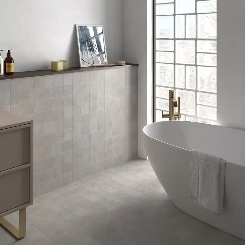 Billig Klinker Konradssons Stage Grey Matt 10x10 cm