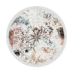 Snabb frakt Alanur Home Matta 100x100 cm Multifärgad - Textil & mattor