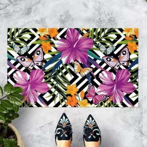 Begränsat erbjudande Chilai Dörrmatta 45x70 cm PVC/Multifärgad - Textil & mattor