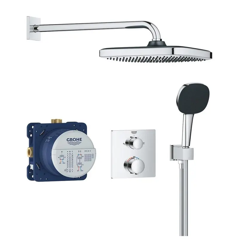 Billig Takduschset Grohe Precision Vitalio Comfort 250 Inbyggnad