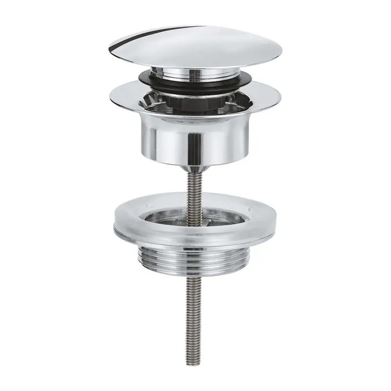 Bottenventil Grohe 65807 med Pop-up Krom Köp online